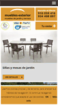 Mobile Screenshot of muebles-exterior.com